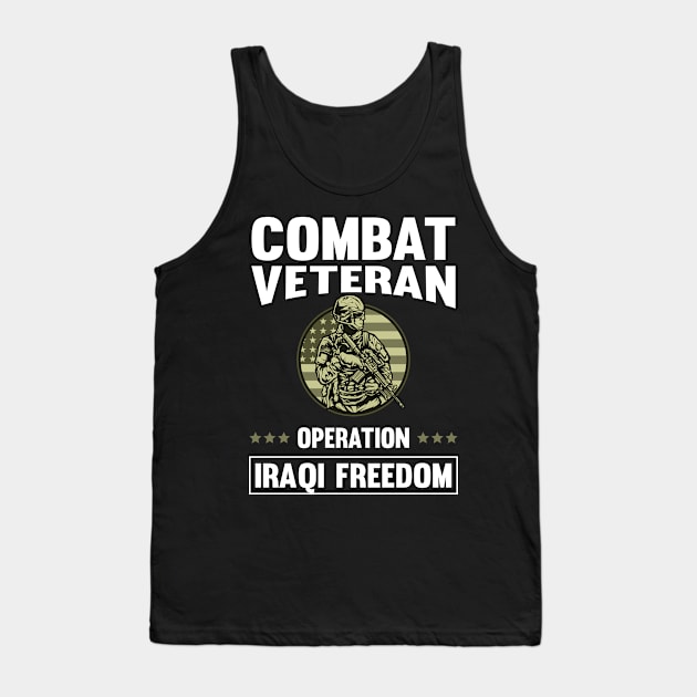 Combat Veteran Veteran’s Day Supporter Tank Top by FamiLane